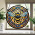 Bee Stained Glass Effect Suncatcher